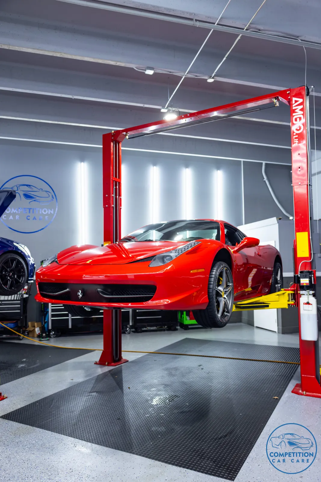Ferrari service in Palm Beach at Competition Car Care